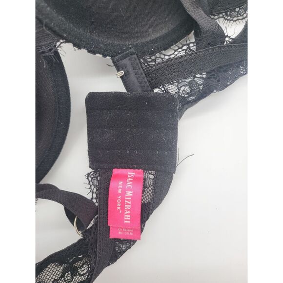 Isaac Mizrahi Underwired Padded Bra 40DD Womens Full Coverage Adjustable Straps - Picture 4 of 5